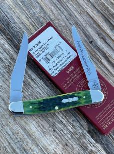 CASE XX ** FPR 2025 GREEN APPLE PEACH SEED JIGGED BONE MUSKRAT