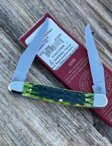 CASE XX ** FPR 2025 GREEN APPLE PEACH SEED JIGGED BONE MUSKRAT