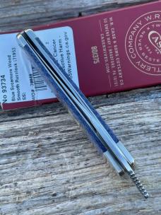 CASE XX ** FPR 2025 BLUE SYCAMORE WOOD SMOOTH RUSSLOCK