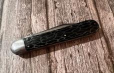 VINTAGE PRESTO GEO. SCHRADE BRIDGEPORT CONN. PAT JAN 30 - 40 BLACK WORMGROOVE