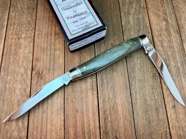 Wendell Carson Muskrat Green Camel Bone