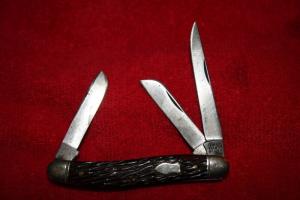 Schrade Walden Vintage 3 blade pen knife. 