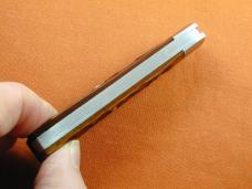 Beaver Falls Cutlery 2024 Bourbon Jigged Bone Jack Knife from Cooper Cutlery Integral Bolsters USA 