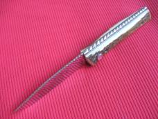 Vintage Russian Stag Leopard Switchblade Knife