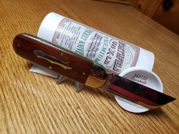 Great Eastern Cutlery 363122 Cocobolo Elephant Toenail Knife Brand New Mint in Tube Beautiful Knife!