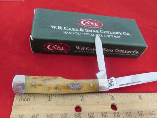 Case XX 2000 Appaloosa Bone Gunstock Pattern # 6215 SS Case XX 2000 Appaloosa Bone Gunstock Pattern # 6215 SS