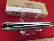 Case XX  1991 Missing Dot Blue Bone Trapper Pattern # B254 SS