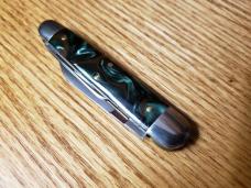 Great Eastern Cutlery 592322 Shaffer Farm Splitback Whittler, Hummingbird Acrylic, NEW/MINT in Tube.