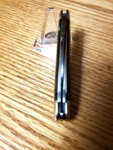 Great Eastern Cutlery 592322 Shaffer Farm Splitback Whittler, Hummingbird Acrylic, NEW/MINT in Tube.
