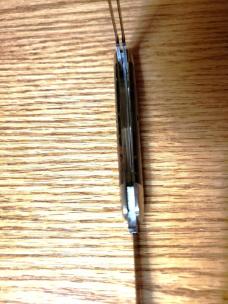 Great Eastern Cutlery 592322 Shaffer Farm Splitback Whittler, Hummingbird Acrylic, NEW/MINT in Tube.