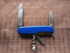 Victorinox Spartan with New Blue Plus Scales