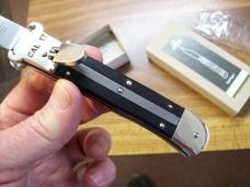 Hubertus Knife Shellpuller Patronenzieher Solingen Large Size 11 Exotic Black Ebonywood UNUSED NIB.