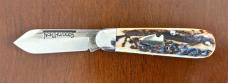 Rare Northwoods Bullet Jack Folding Knife, Beautiful Stag, Unused 