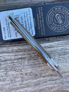 CASE XX ** SFO SMOOTH ANTIQUE BONE STRUT & RUT DROP POINT RUSSLOCK