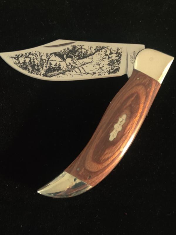 STAR DEER SLATER Big Clasp Knife