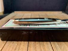 Wendell Carson Sleeveboard Half Whittler Buffalo Horn 2006