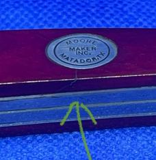 Moore Maker trapper in red bone