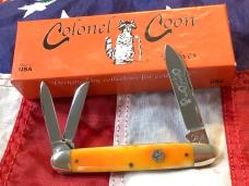 Colonel Coon (by Queen) Whittler w/ Autum Bone Handles & -One of 200