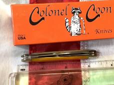 Colonel Coon (by Queen) Whittler w/ Autum Bone Handles & -One of 200