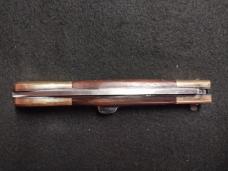English Style Picklock Switchblade with Natural Rosewood Handles.