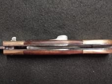English Style Picklock Switchblade with Natural Rosewood Handles.