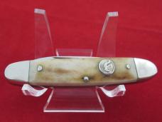 Hen & Rooster Vintage Bertram Stag Equal End Pen Knife