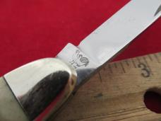 Hen & Rooster Vintage Bertram Stag Equal End Pen Knife