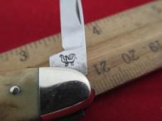 Hen & Rooster Vintage Bertram Stag Equal End Pen Knife