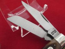 Schrade Old Timer Saw Cut Delrin 4 Blade Stockman Model # 44OT