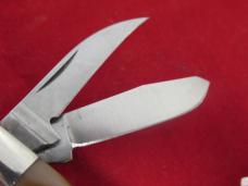 Schrade Old Timer Saw Cut Delrin 4 Blade Stockman Model # 44OT