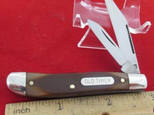 Schrade Old Timer Saw Cut Delrin Peanut Model # 72OT