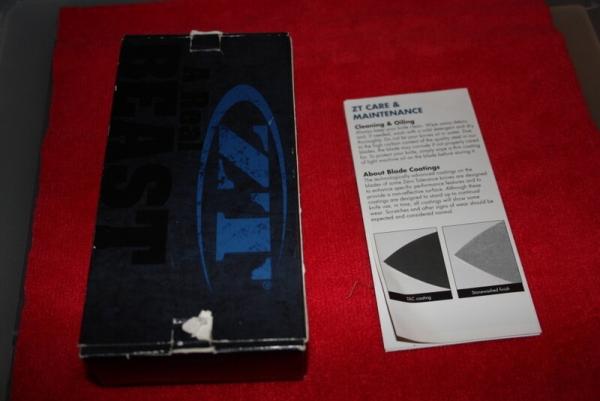 Zero Tolerance 0460TI in box. Used