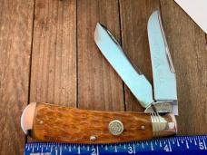 Wendell Carson Swayback Trapper Burnt Orange Bone 2005