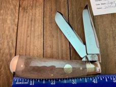 Wendell Carson Swayback Trapper Camel Bone Filed Backspring Coined Liners 2006 