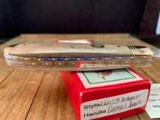 Wendell Carson Swayback Trapper Camel Bone Filed Backspring Coined Liners 2006 