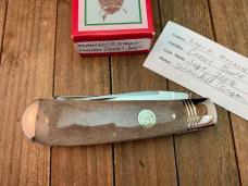 Wendell Carson Swayback Trapper Camel Bone Filed Backspring Coined Liners 2006 