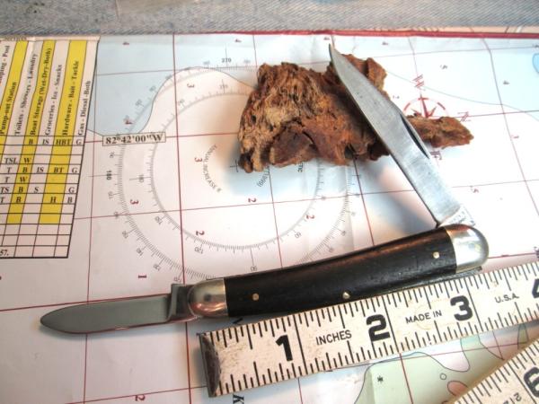 COBBLED *** Anton Wingen Jr. Germany/ Colonial Prov USA 2 Blade Wood Handle Knife