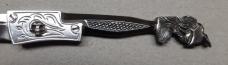 D'yavol (The Devil) RPK all metal handles switchblade 