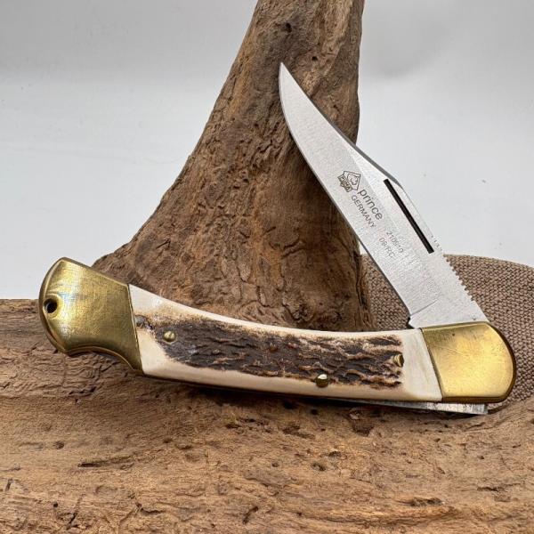 PUMA GERMANY PRINCE FOLDING KNIFE ** NEW ** STAINLESS STEEL -3.74 BLADE - 210910