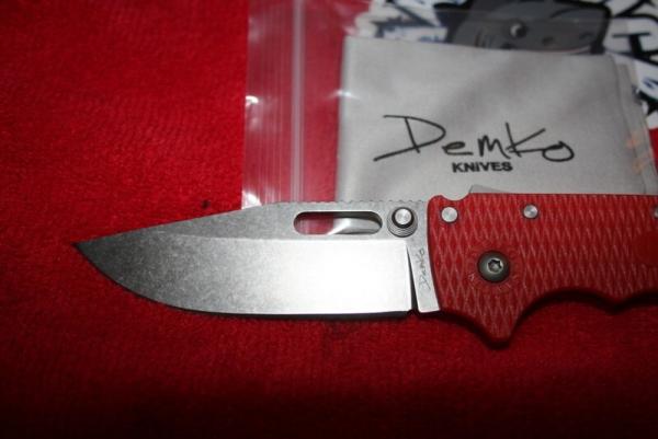 Demko AD 20.5 Shark Lock Knife D2 tough tool steel NIB 