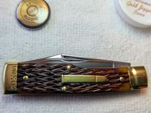 Great Eastern Cutlery, GEC 44 Autumn Gold Jigged Bone