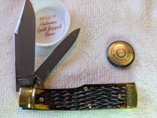 Great Eastern Cutlery, GEC 44 Autumn Gold Jigged Bone