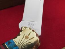 Buck Custom  David Yellowhorse  English Script Tang Stamp Model # 112 