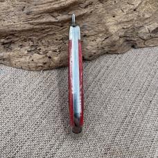 2000 CASE XX 61953 L SS 10 DOT RED JIGGED BONE RUSSLOCK FOLDING POCKET KNIFE -99