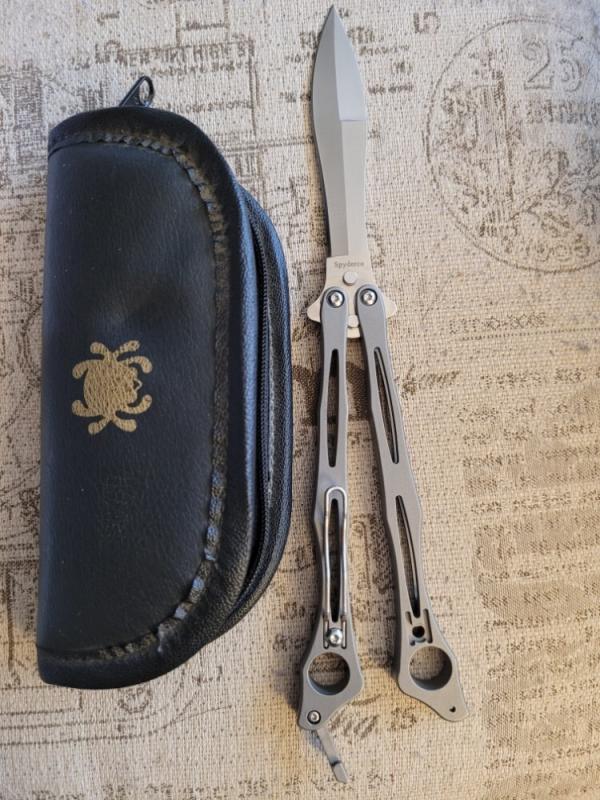 Spyderco SpyderFly Balisong Butterfly Knife B01P