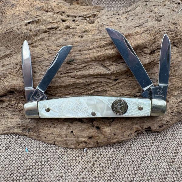 HEN & ROOSTER 314-HPC - CONGRESS BERTRAM CUTLERY FOUR BLADE POCKET KNIFE (101)