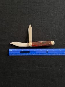 Great Eastern Cutlery GEC Tidioute 541217 Red River Acrylic Big  Jack Knife