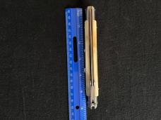 Frank B 11 inch Swing Guard Automatic with Beautiful Horn Scales Dagger Blade