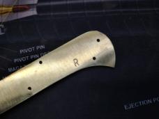 Custom 11 Inch Ring Pull by Rubens Blades in Collaboration With Dolphins Knives