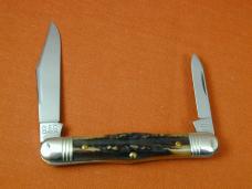Great Eastern Cutlery GEC Northfield Sambar Stag Conductor Knife NIT 1 of 509 USA Made 331220